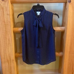 COPY - J.crew blue blouse